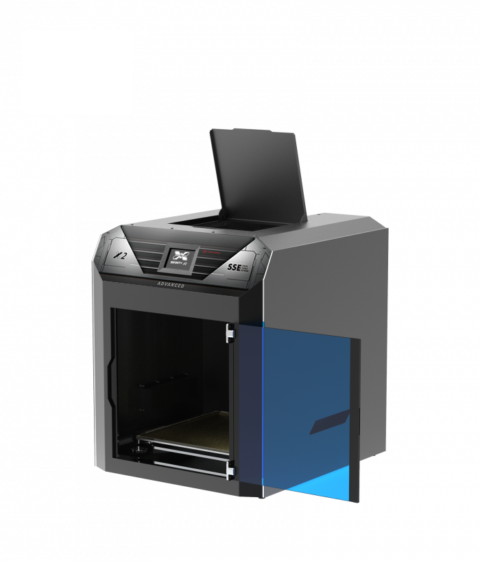 X2 工業級3D列印機(內部)