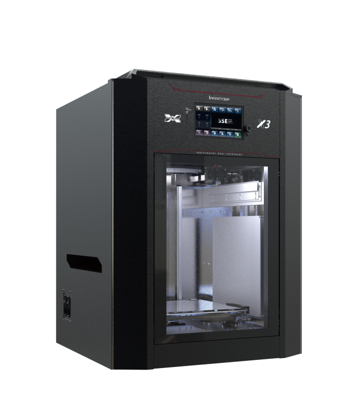 X3 PRO工業級3D列印機(側面)